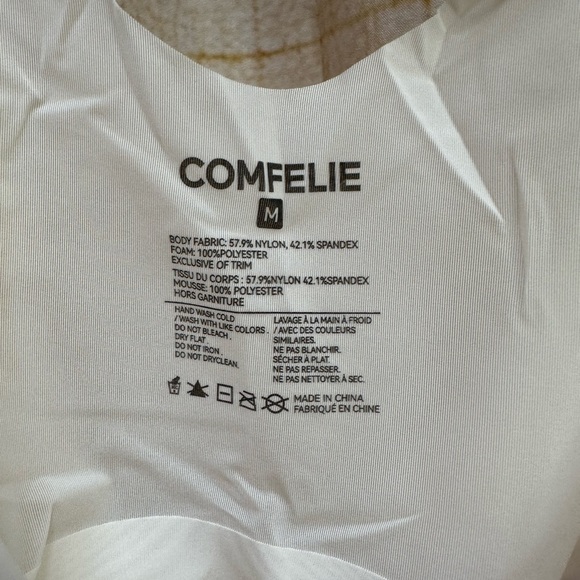 Comfelie Seamless Wireless Cream Bra - Picture 4 of 10